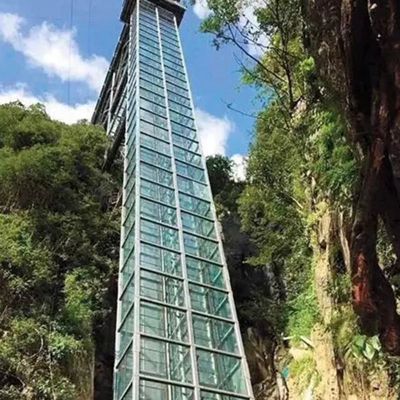 Glass Sightseeing Elevator